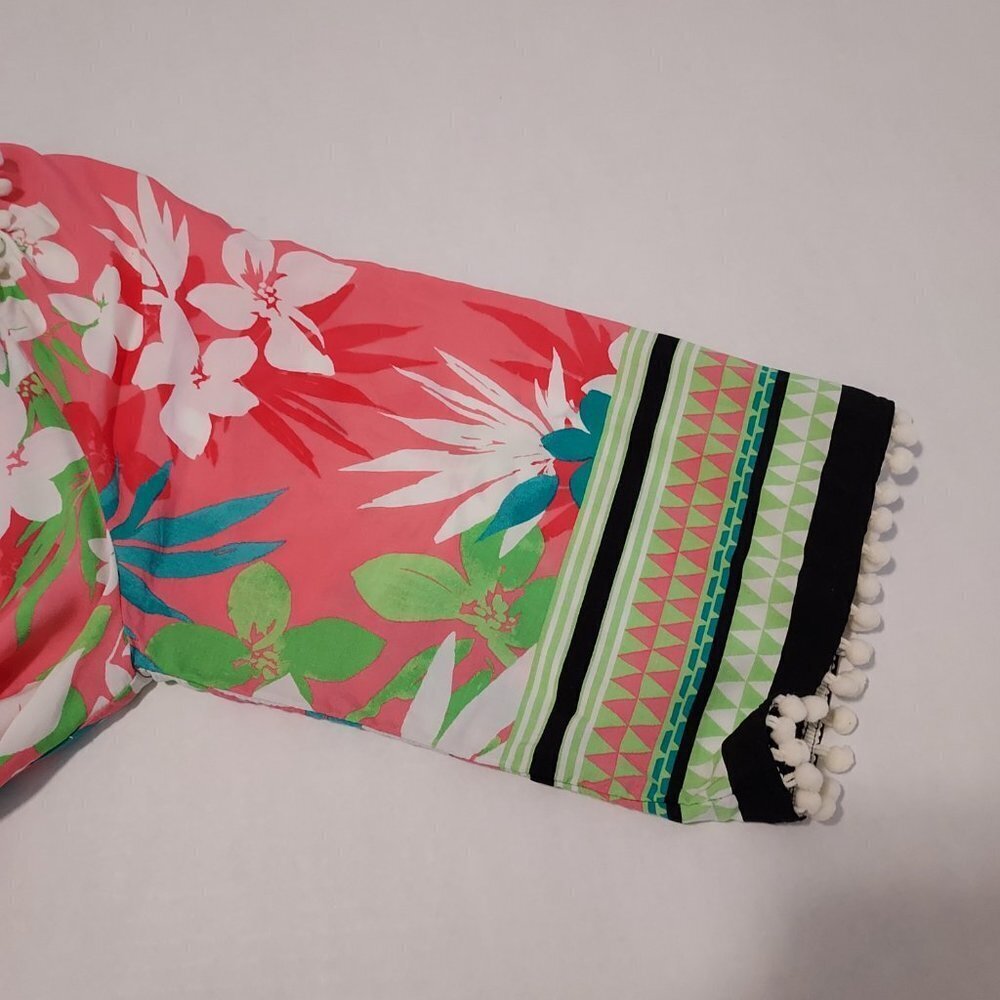 Ruby Rd Mix Print Pink Top - Picture 11 of 11